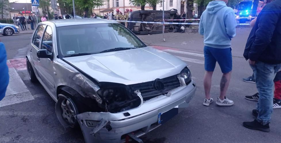 Groźny wypadek na skrzyżowaniu w Białogardzie